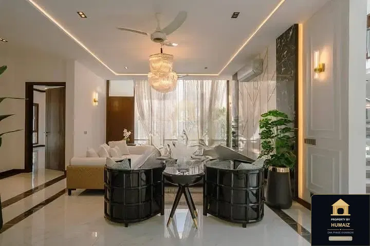1,000 Sq. Yd. 6-Bedroom Luxury Villa (Private Pool, 6 Bath, Residence 13) in Zone A For Sale in DHA Phase 8 Karachi — Photograph 21