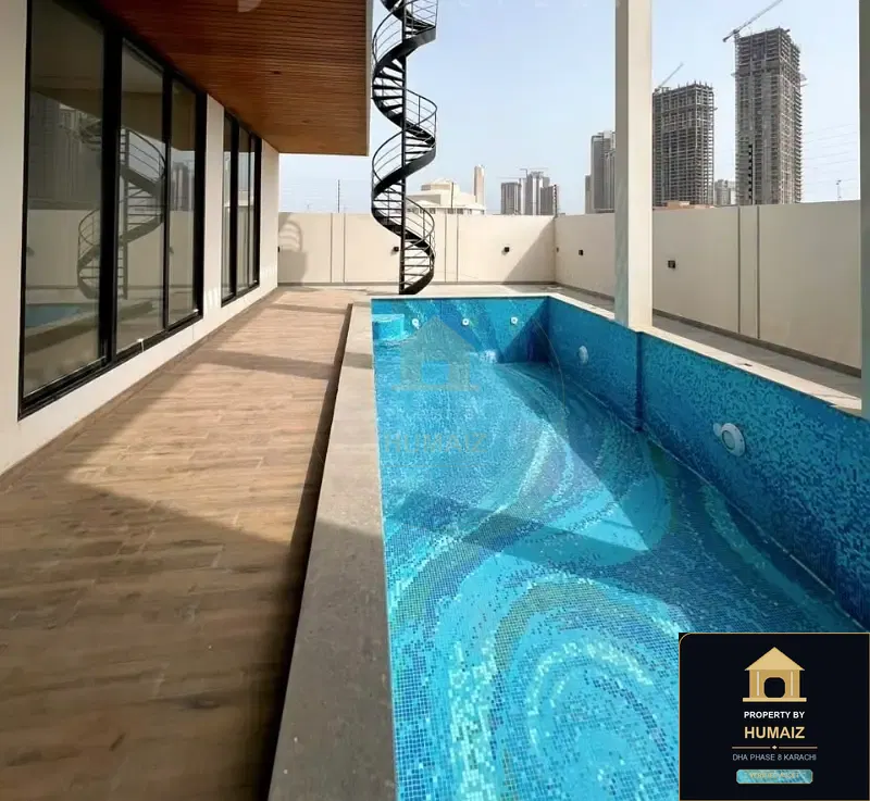 500 Sq. Yd. 4-Bedroom Luxury Villa (Private Pool, 5 Bath, Residence 8) in DHA Phase 8 For Sale in DHA Phase 8 Karachi — Photograph 10