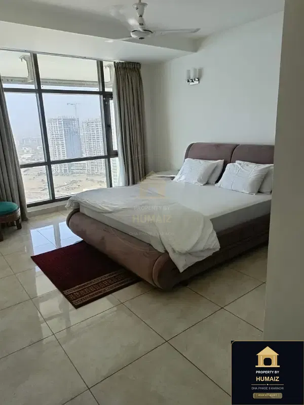 4-Bedroom Luxury Apartment (Sea Facing, 5 Bath, Suite 9) at Pearl Towers For Rent in DHA Phase 8 Karachi — Photograph 3