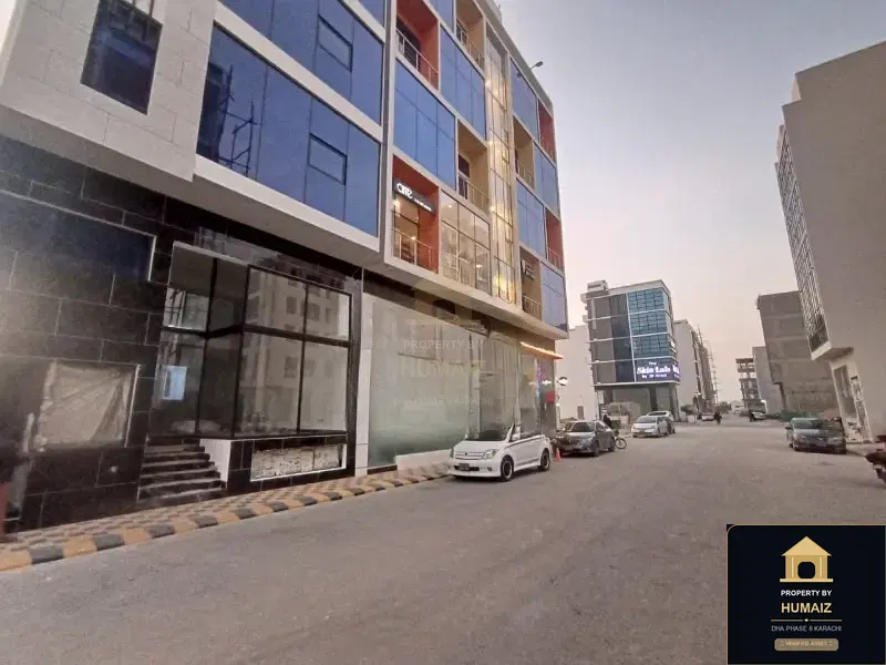 100 Sq. Yd. Commercial Building (Basement, 4 Bath, Unit 1) on Zulfiqar Commercial For Sale in DHA Phase 8 Karachi — Property by Humaiz Architectural Asset