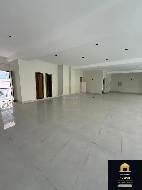 489 Sq. Yd. Corporate Office Space on Al-Murtaza Commercial For Rent in DHA Phase 8 Karachi — Property by Humaiz Architectural Asset