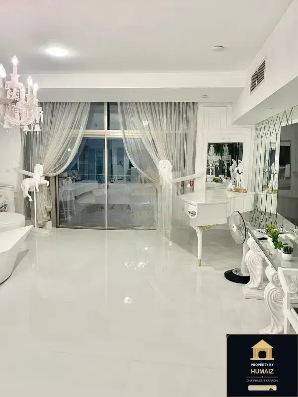 2-Bedroom Luxury Apartment (Sea Facing, 4 Bath, Suite 6) at Reef Towers For Rent in DHA Phase 8 Karachi — Photograph 12