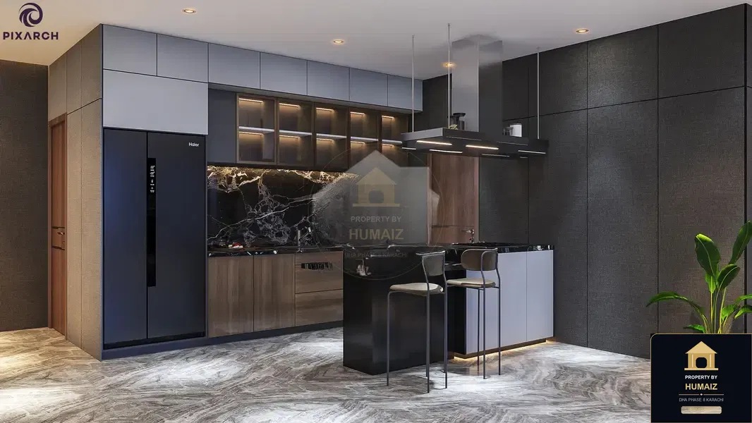 3-Bedroom Luxury Apartment (Sea Facing, 5 Bath, Suite 32) at HMR Waterfront For Sale in DHA Phase 8 Karachi — Photograph 14