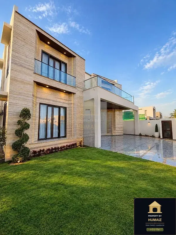 1,000 Sq. Yd. 6-Bedroom Luxury Villa (Private Pool, 4 Bath, Residence 5) on Khayaban-e-Ghalib For Sale in DHA Phase 8 Karachi — Photograph 2