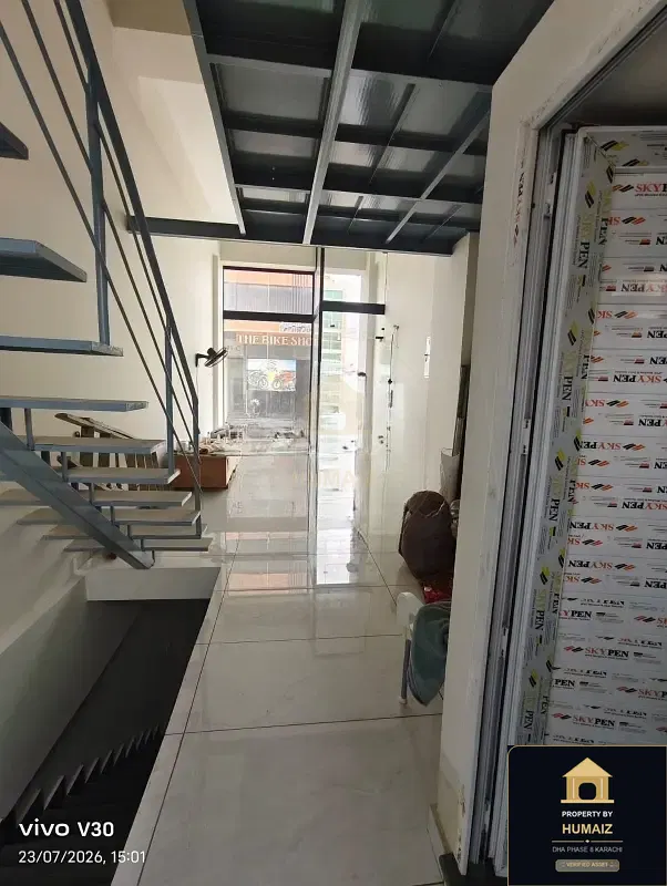 50 Sq. Yd. Commercial Retail Shop (Basement, Unit 2) on Zulfiqar Commercial For Rent in DHA Phase 8 Karachi — Photograph 2