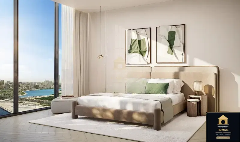 3-Bedroom Luxury Apartment (Private Pool, 3 Bath, Suite 8) at Reef Towers For Sale in DHA Phase 8 Karachi — Property by Humaiz Architectural Asset