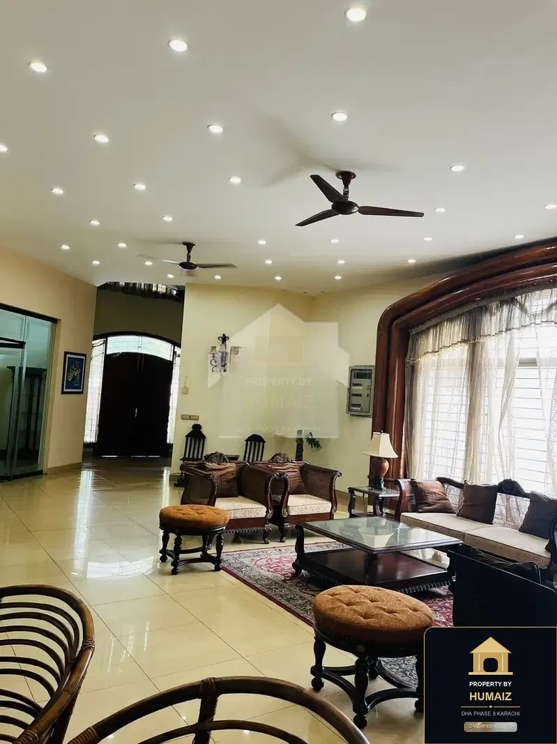1,000 Sq. Yd. 6-Bedroom Luxury Villa (Boulevard Facing, 6 Bath, Residence 13) in DHA Phase 8 For Rent in DHA Phase 8 Karachi — Photograph 11