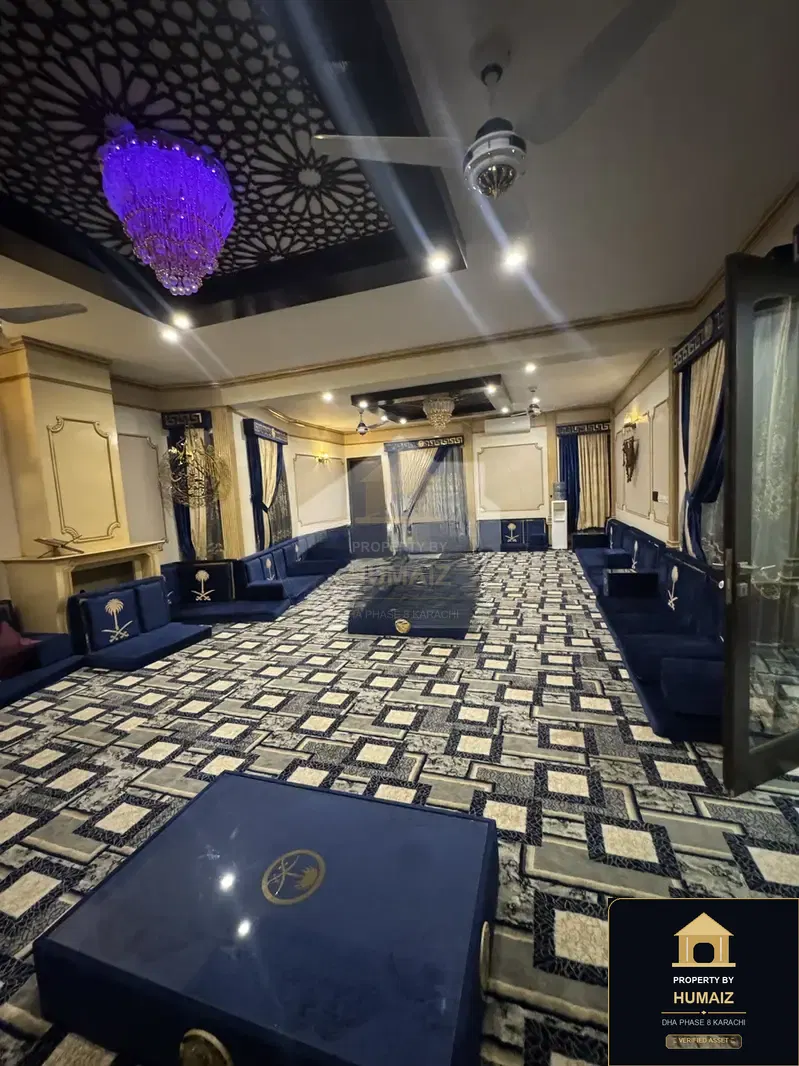 1,000 Sq. Yd. 6-Bedroom Luxury Villa (Private Pool, 6 Bath, Residence 14) in Zone A For Sale in DHA Phase 8 Karachi — Photograph 12