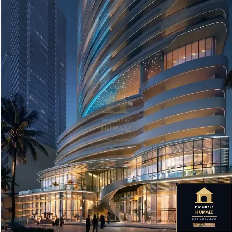1-Bedroom Luxury Apartment (2 Bath, Suite 1) at Tower A For Sale in DHA Phase 8 Karachi — Photograph 4