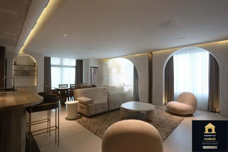 4-Bedroom Luxury Apartment (5 Bath, Suite 2) at Emaar Oceanfront For Rent in DHA Phase 8 Karachi — Photograph 13