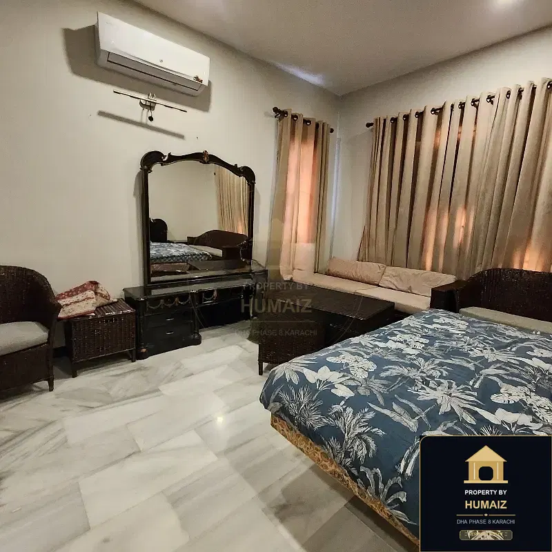 500 Sq. Yd. 6-Bedroom Luxury Villa (West Open, 6 Bath, Residence 5) in Zone B For Sale in DHA Phase 8 Karachi — Photograph 12
