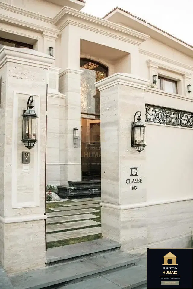 1,000 Sq. Yd. 7-Bedroom Luxury Villa (Private Pool, Residence 2) in Zone A For Sale in DHA Phase 8 Karachi — Photograph 3