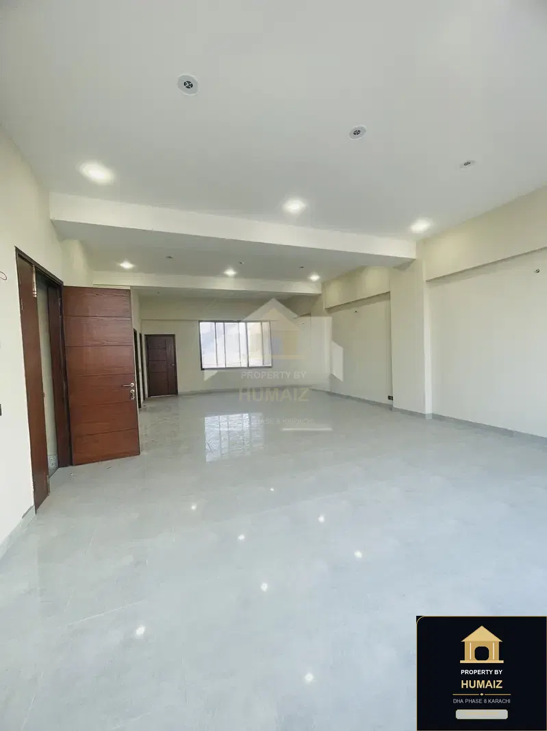 222 Sq. Yd. Corporate Office Space in Khayaban-e-Sahil For Rent in DHA Phase 8 Karachi — Property by Humaiz Architectural Asset