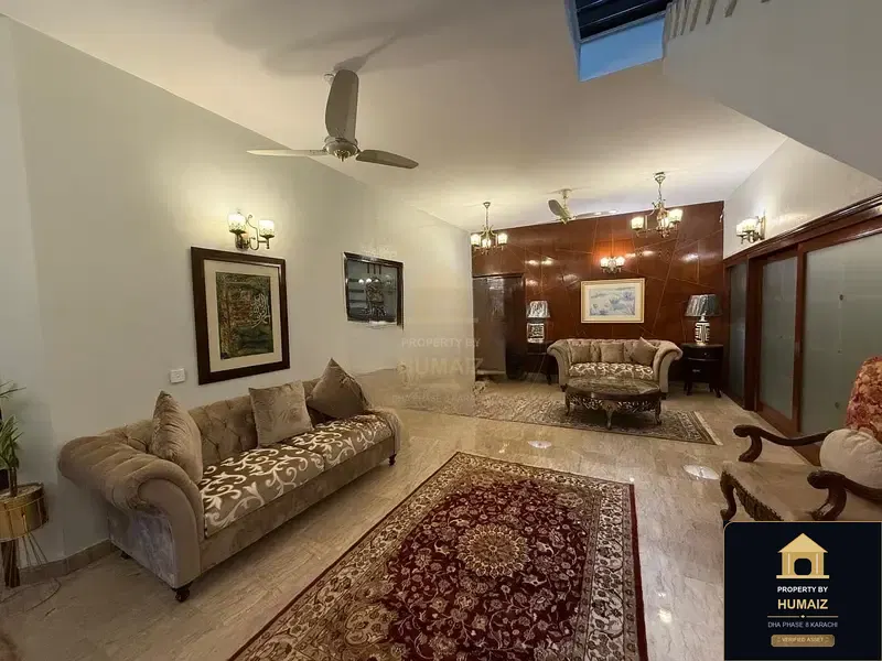 500 Sq. Yd. 5-Bedroom Luxury Villa (Boulevard Facing, 6 Bath, Residence 10) in Zone A For Sale in DHA Phase 8 Karachi — Photograph 2