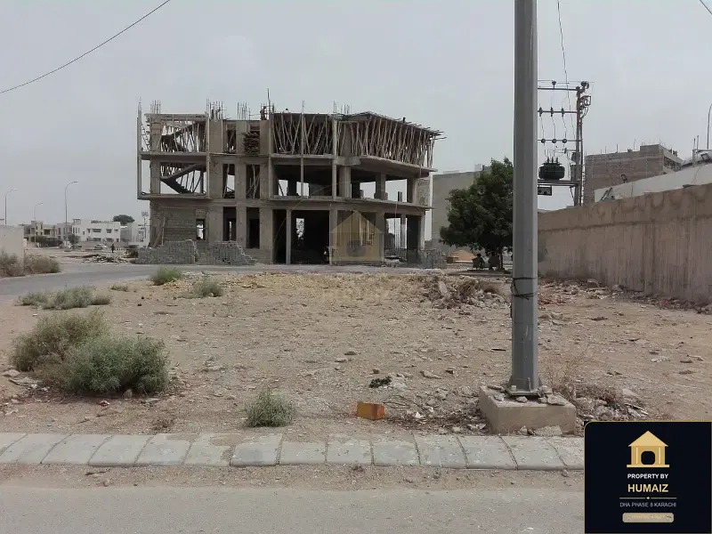 730 Sq. Yd. Residential Plot (Corner, Parcel 1) in DHA Phase 8 For Sale in DHA Phase 8 Karachi — Property by Humaiz Architectural Asset