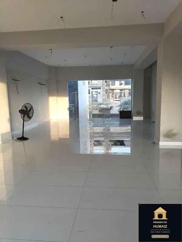 183 Sq. Yd. Commercial Retail Shop (Basement, Unit 3) on Al-Murtaza Commercial For Rent in DHA Phase 8 Karachi — Photograph 2