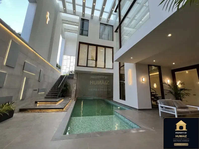 1,000 Sq. Yd. 7-Bedroom Luxury Villa (West Open, Residence 7) in DHA Phase 8 For Sale in DHA Phase 8 Karachi — Photograph 24