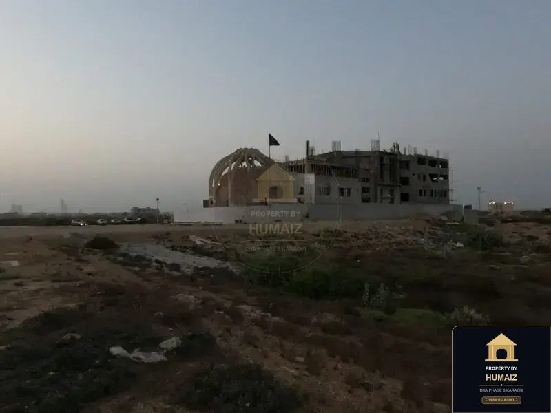 200 Sq. Yd. Commercial Plot (Parcel 46) on Peninsula Commercial For Sale in DHA Phase 8 Karachi — Photograph 3