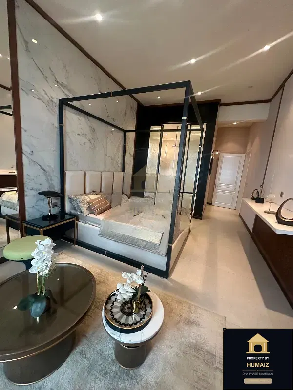 2-Bedroom Luxury Apartment (Sea Facing, 3 Bath, Suite 77) at HMR Waterfront For Sale in DHA Phase 8 Karachi — Property by Humaiz Architectural Asset