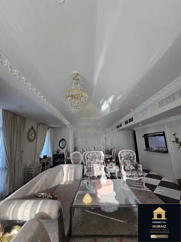 4-Bedroom Luxury Apartment (Sea Facing, 5 Bath, Suite 2) at Pearl Towers For Rent in DHA Phase 8 Karachi — Photograph 24