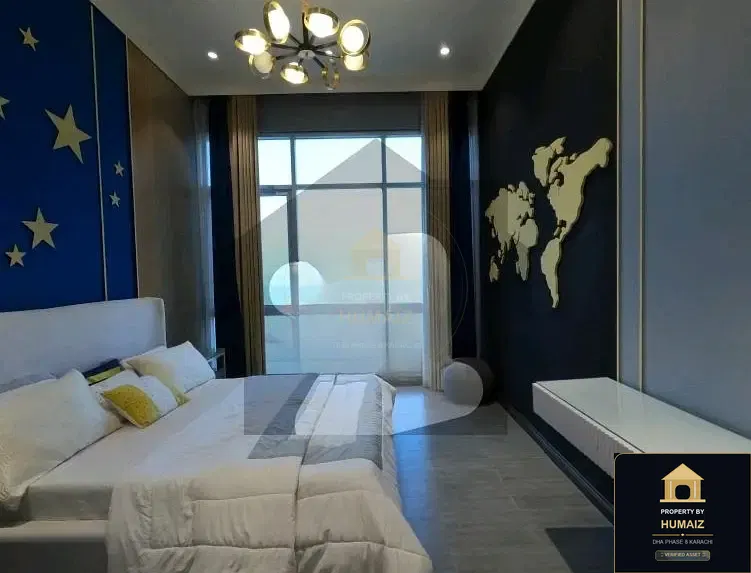 2-Bedroom Luxury Apartment (Sea Facing, 3 Bath, Suite 1) at Tower D For Sale in DHA Phase 8 Karachi — Property by Humaiz Architectural Asset
