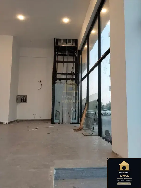 300 Sq. Yd. Commercial Retail Shop (Corner, 7 Bath, Unit 1) on Zulfiqar Commercial For Rent in DHA Phase 8 Karachi — Property by Humaiz Architectural Asset