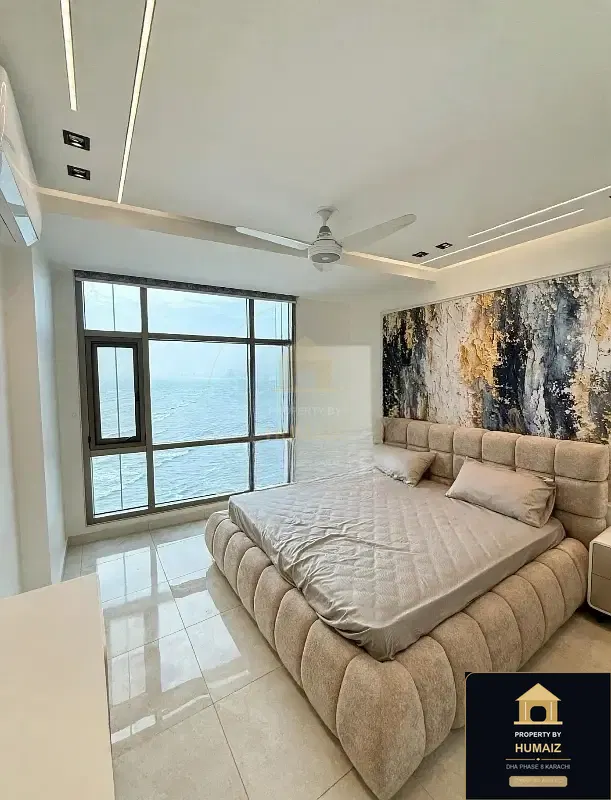 2-Bedroom Luxury Apartment (Sea Facing, 3 Bath, Suite 21) at Pearl Towers For Rent in DHA Phase 8 Karachi — Photograph 2