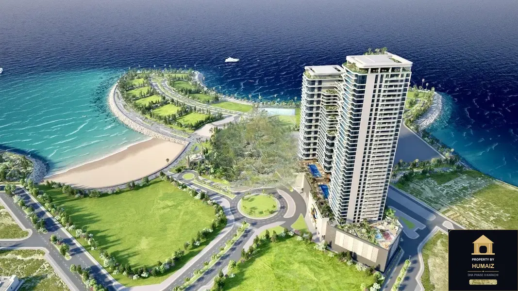 1-Bedroom Luxury Apartment (Private Pool, 2 Bath, Suite 4) at HMR Waterfront For Sale in DHA Phase 8 Karachi — Photograph 22