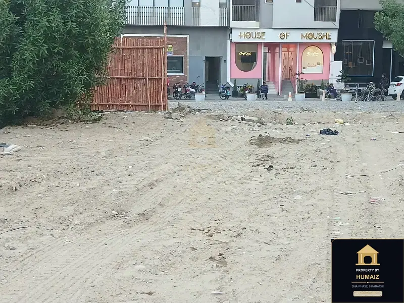 800 Sq. Yd. Commercial Plot on Al-Murtaza Commercial For Sale in DHA Phase 8 Karachi — Property by Humaiz Architectural Asset