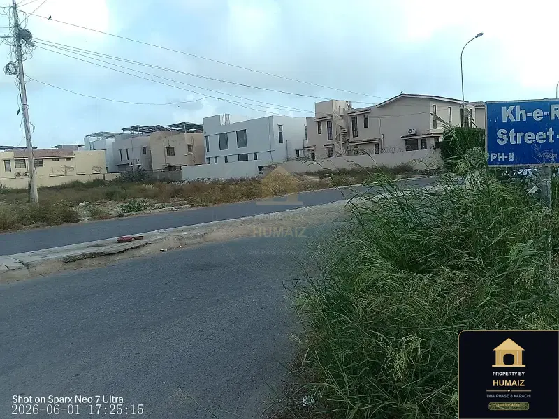 2,000 Sq. Yd. Residential Plot (West Open, Parcel 20) in DHA Phase 8 For Sale in DHA Phase 8 Karachi — Photograph 2