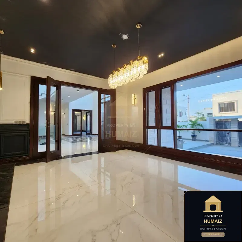 1,000 Sq. Yd. 6-Bedroom Luxury Villa (Private Pool, 7 Bath, Residence 3) in Zone A For Sale in DHA Phase 8 Karachi — Photograph 12