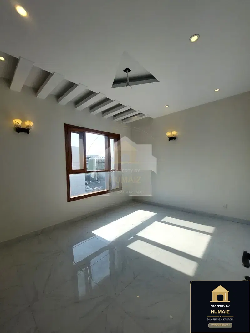 100 Sq. Yd. 4-Bedroom Luxury Villa (Basement, 5 Bath, Residence 6) in DHA Phase 8 For Sale in DHA Phase 8 Karachi — Property by Humaiz Architectural Asset