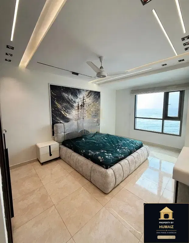 2-Bedroom Luxury Apartment (Sea Facing, 3 Bath, Suite 22) at Pearl Towers For Rent in DHA Phase 8 Karachi — Photograph 5