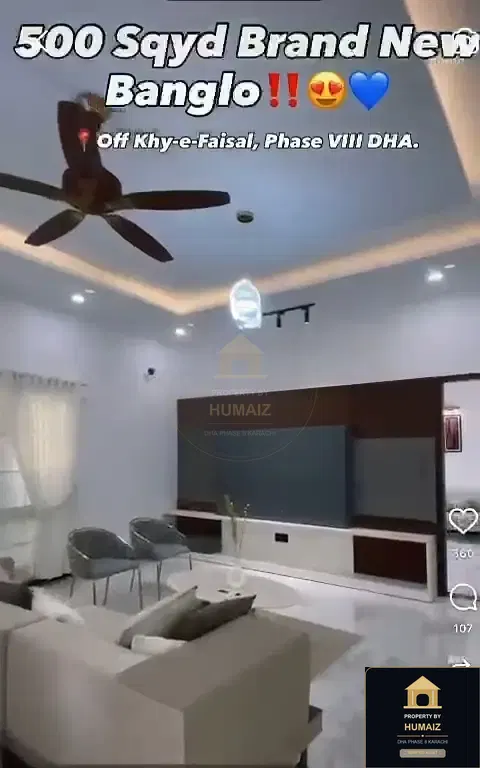 500 Sq. Yd. 6-Bedroom Luxury Villa (Basement, 7 Bath, Residence 66) in DHA Phase 8 For Sale in DHA Phase 8 Karachi — Photograph 15