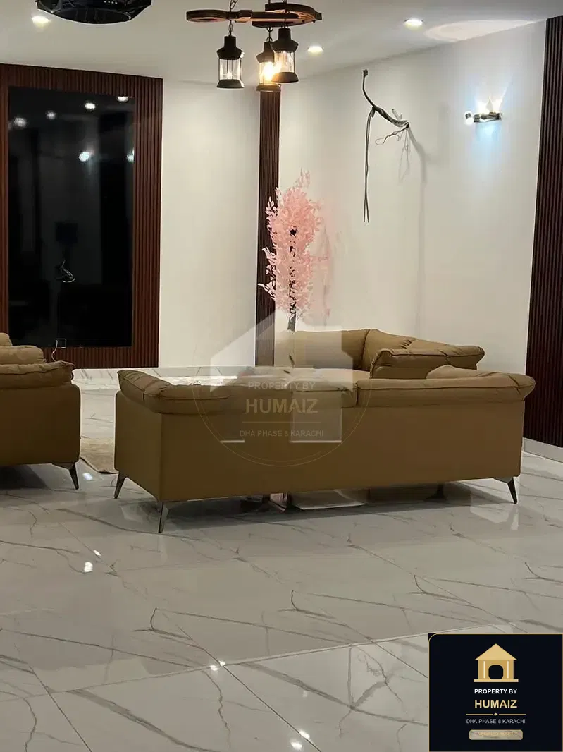 500 Sq. Yd. 6-Bedroom Luxury Villa (Private Pool, 6 Bath, Residence 5) in Khayaban-e-Shujaat For Sale in DHA Phase 8 Karachi — Photograph 8