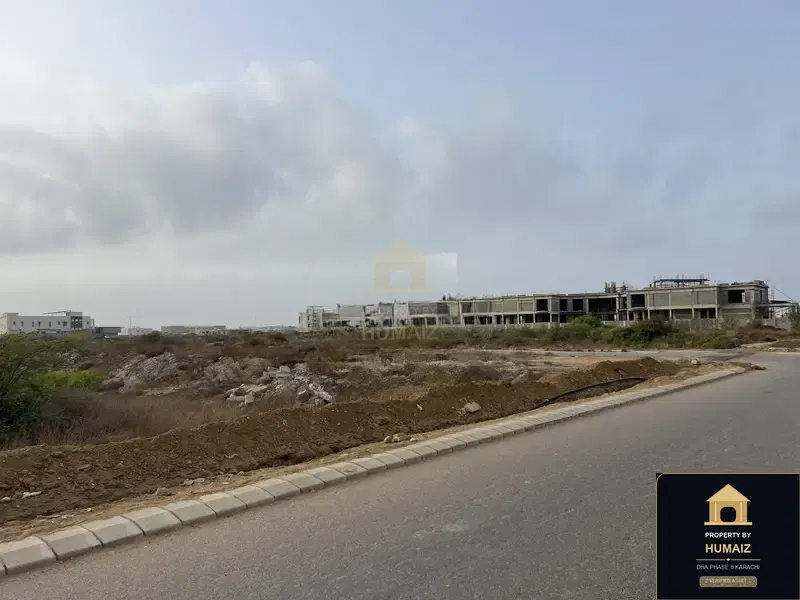 1,000 Sq. Yd. Residential Plot (West Open, Parcel 13) in Zone E For Sale in DHA Phase 8 Karachi — Photograph 2