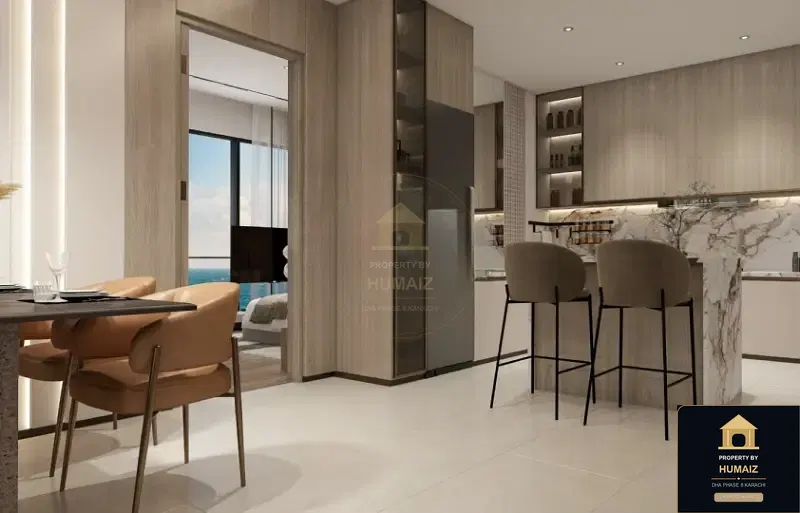 2-Bed Luxury Penthouse at Tower D For Sale in DHA Phase 8 Karachi — Property by Humaiz Architectural Asset