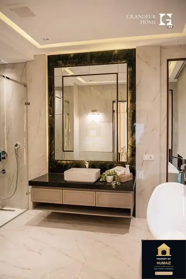 1,000 Sq. Yd. 6-Bedroom Luxury Villa (Private Pool, 6 Bath, Residence 1) in DHA Phase 8 For Sale in DHA Phase 8 Karachi — Property by Humaiz Architectural Asset
