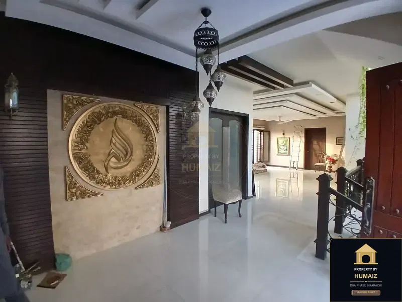 500 Sq. Yd. 5-Bedroom Luxury Villa (Basement, 6 Bath, Residence 9) in DHA Phase 8 For Rent in DHA Phase 8 Karachi — Photograph 6