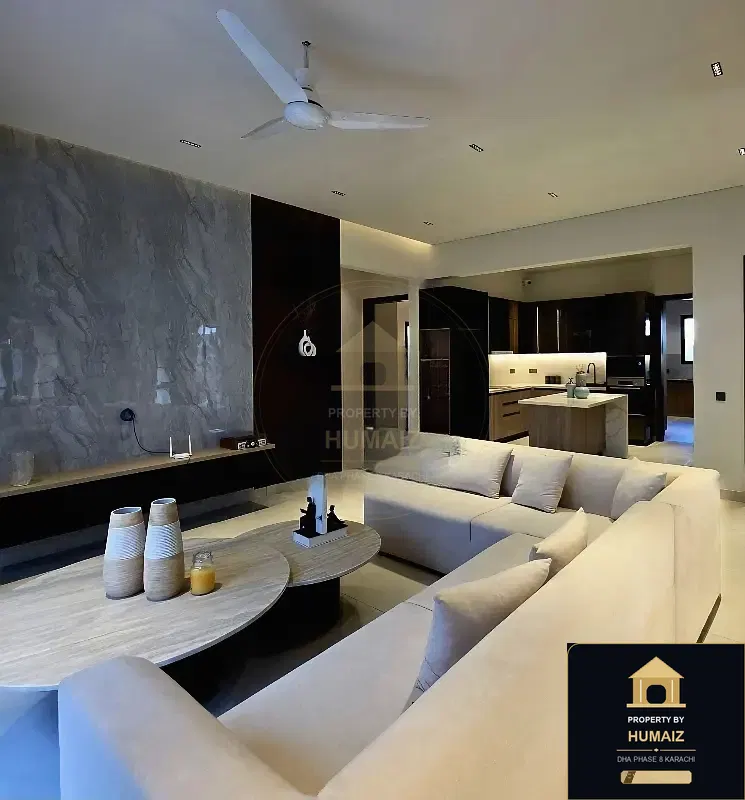 500 Sq. Yd. 6-Bedroom Luxury Villa (Basement, 6 Bath, Residence 4) on Zulfiqar Commercial For Sale in DHA Phase 8 Karachi — Property by Humaiz Architectural Asset