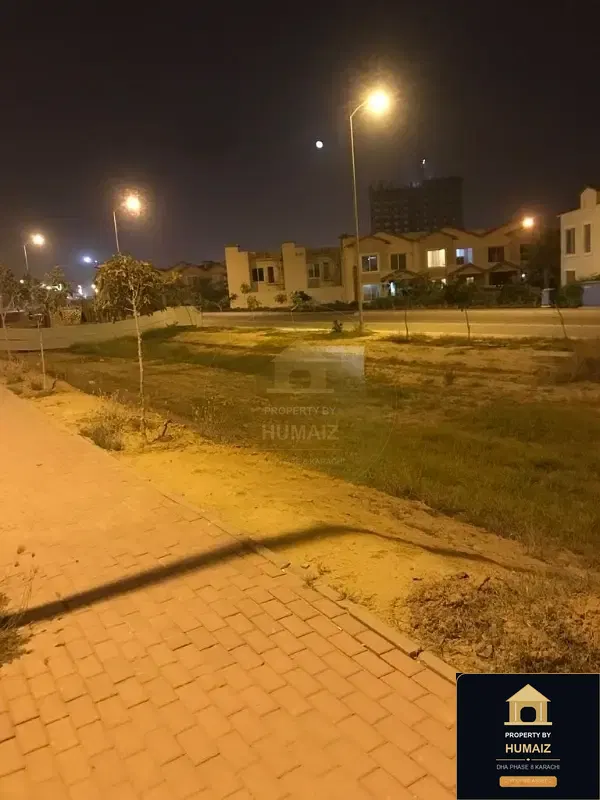 100 Sq. Yd. Residential Plot (West Open, Parcel 3) in Khayaban-e-Iqbal For Sale in DHA Phase 8 Karachi — Property by Humaiz Architectural Asset