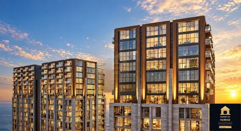 2-Bedroom Luxury Apartment (Sea Facing, 3 Bath, Suite 8) at Emaar Oceanfront For Sale in DHA Phase 8 Karachi — Photograph 2