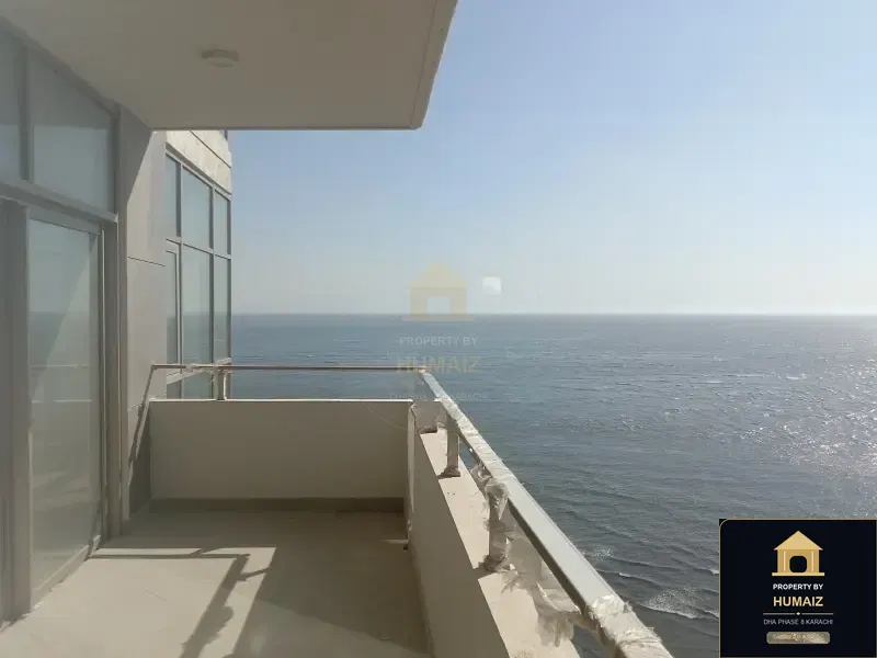4-Bed Luxury Penthouse (Sea Facing, 5 Bath, Suite 1) at Pearl Towers For Rent in DHA Phase 8 Karachi — Property by Humaiz Architectural Asset