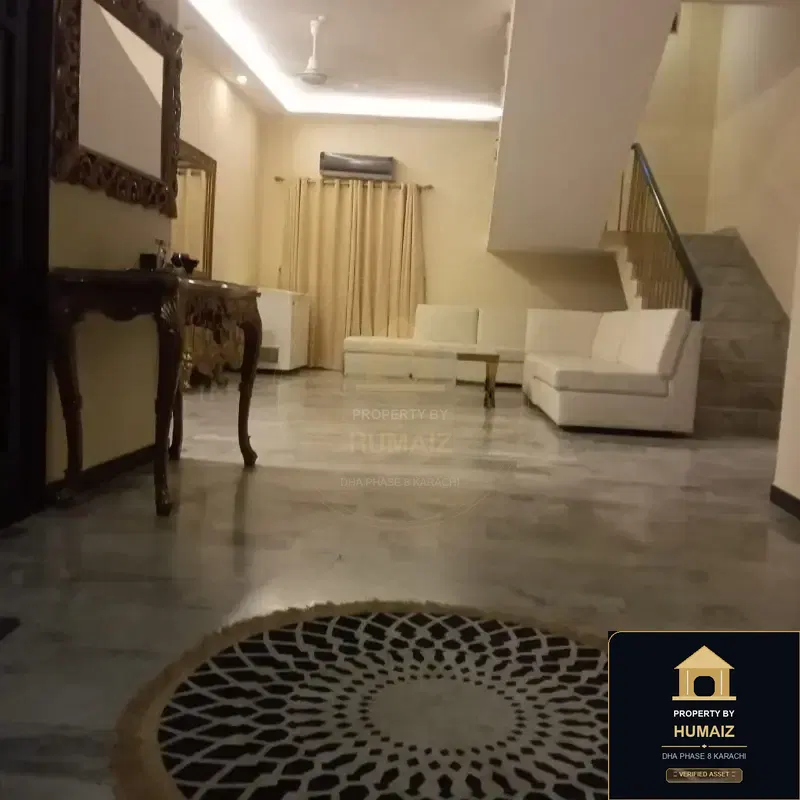 500 Sq. Yd. 4-Bedroom Luxury Villa (Boulevard Facing, 5 Bath, Residence 1) in Khayaban-e-Bahria For Rent in DHA Phase 8 Karachi — Photograph 5