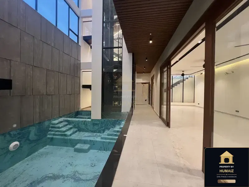 500 Sq. Yd. 6-Bedroom Luxury Villa (Private Pool, 6 Bath, Residence 5) at Creek Vistas For Sale in DHA Phase 8 Karachi — Photograph 35