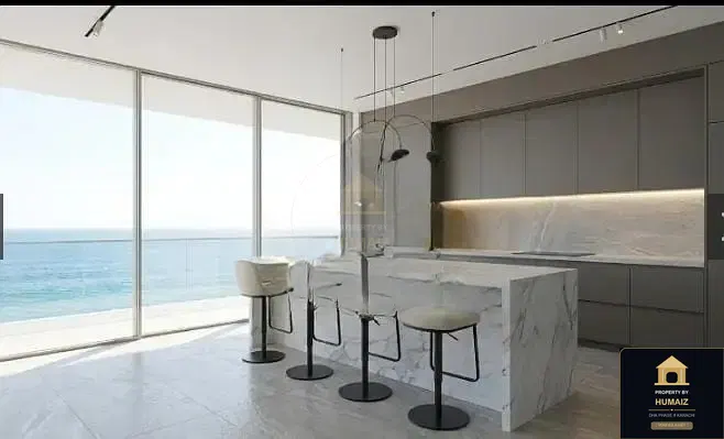 3-Bedroom Luxury Apartment (Sea Facing, 5 Bath, Suite 8) at Tower A For Sale in DHA Phase 8 Karachi — Property by Humaiz Architectural Asset