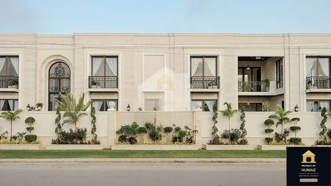 1,000 Sq. Yd. 6-Bedroom Luxury Villa (Private Pool, 6 Bath, Residence 2) in DHA Phase 8 For Sale in DHA Phase 8 Karachi — Property by Humaiz Architectural Asset