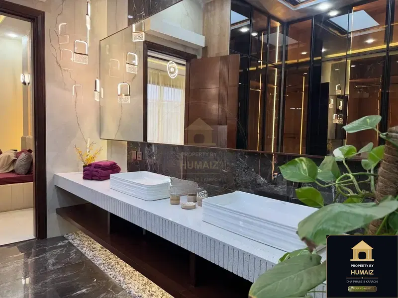 500 Sq. Yd. 5-Bedroom Luxury Villa (Private Pool, 6 Bath, Residence 73) in DHA Phase 8 For Sale in DHA Phase 8 Karachi — Photograph 22