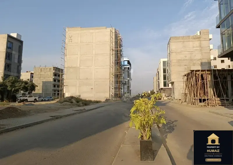 200 Sq. Yd. Commercial Plot (Boulevard Facing, Parcel 14) on Al-Murtaza Commercial For Sale in DHA Phase 8 Karachi — Photograph 2