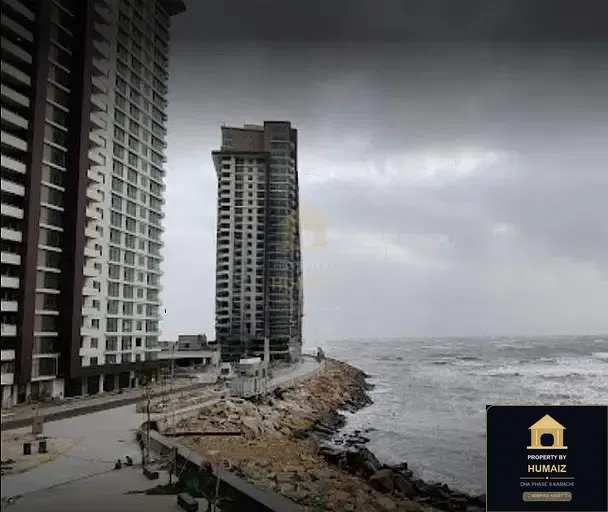 2-Bedroom Luxury Apartment (Private Pool, 2 Bath, Suite 12) at Reef Towers For Sale in DHA Phase 8 Karachi — Photograph 9
